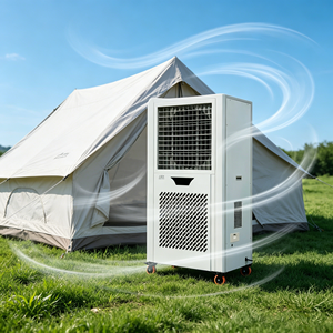 Movable Air Conditioner 24000BTU Fast Cooling With 3 Speeds & 24H Timer Energy Saving Commercial <b>AC</b> for Workshop Garage Tent Use - Product Image 4