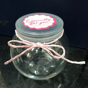 Couvercle en aluminium personnalisé et boîte de conserve en plastique transparent pour les collations aux noix, les fruits secs, les bonbons au miel - Product Image 2