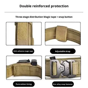 Collares para Perros Medianos, Tácticos, Clásicos, para Exteriores, Impermeables, Ajustables, Ecológicos, de Nailon - Product Image 3