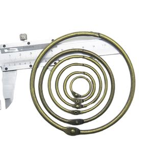 Anillas de Encuadernación de Bronce EWANG, Anillas de Hierro para Papelería, Clip para Colección de Papel - Product Image 2