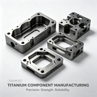 Pièces tournées sur mesure en acier inoxydable de précision usinées CNC, composants mécaniques de Shenzhen pour l'usinage