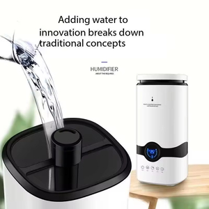 New <b>5L</b> Large Tabletop Mechanical Knob Humidifier Ultrasonic Home Humidifier Top Filling <b>Water</b> Design with <b>Water</b> Shortage Protect - Product Image 3