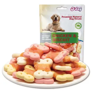 Chicken and Biscuit Shandong Supplies Best Selling for dog premium natural dog dental training treats O'dog myjian