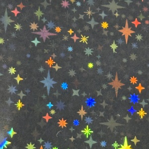 Vendita Diretta dalla Fabbrica: Pellicola BOPP Olografica Anti-Graffio Effetto Stellato per Laminazione a Umido, per Copertine di Libri / Confezioni Giocattoli / Stampa - Product Image 3