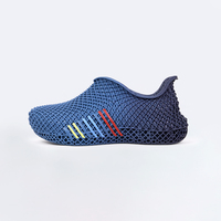 Chaussures imprimées en résine 3D, design unique, légères, flexibles, décontractées, pour l'extérieur, chaussures imprimées en 3D