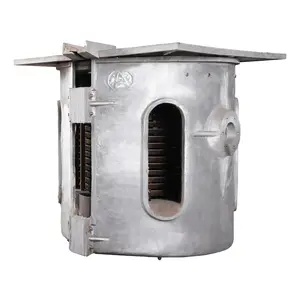 LuoYang DH 500kg 1T 3T 5T Industrial Scrap Metals Induction Melting Furnace Steel Iron Melting Furnace