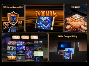 OSCOO 2230 NVMe SSD PCIe Gen4.0 Dahili Katı Hal Sürücüsü, Steam Deck, ROG Ally, MSI Claw, Microsoft Surface Pro ve Mini Bilgisayarlar için - Product Image 3