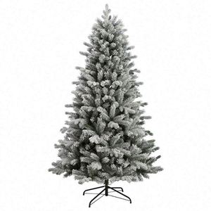 Árbol de Navidad de PVC flocado rosa de 210 cm de alta calidad, el más vendido, para decoración del hogar - Product Image 3