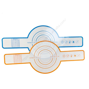 Lot de 160 supports de cuisson ovales et ronds en silicone épais, antiadhésifs et réutilisables, pour four à pain hollandais avec longue poignée - Product Image 5