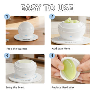 Customize Logo <b>Wax</b> <b>Melt</b> Warmer Kit USB Powered Flameless Electric <b>Wax</b> Warmer for <b>Wax</b> <b>Melts</b> for Home Fragrance and Gift Shops - Product Image 5