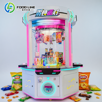 Machine à griffes de table compacte avec accepteur de billets