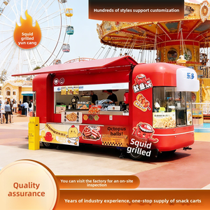 Stand à café mobile au design élégant, kiosque de restauration rapide haut de gamme, camion de transport fiable pour la vente commerciale - Product Image 4