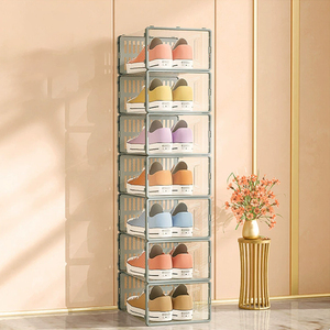 Ngăn kéo loại PP + ABS nhựa lưu trữ hộp dày trong suốt hình chữ nhật hộp giày - Product Image 4