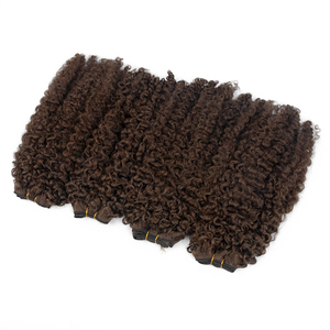 Capelli umani grezzi può essere ridisegnato con il calore Afro onda Texture per donna nera - Product Image 6