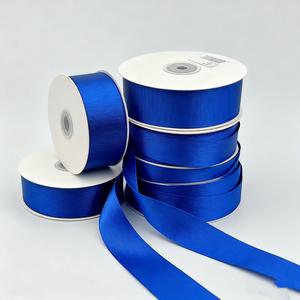 Factory Gift Packing Solid Color Polyester Grosgrain <strong>Ribbon</strong> Wholesale 196 Colors - Product Image 2