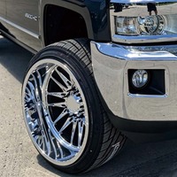 Jantes forgées sur mesure style H pour camion, 20 22 24 26 28 pouces, 6*139.7 6*135 8*170 8*180 8*165.1 5*127, polies pour Ford Ranger