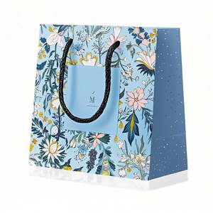 Sac en papier personnalisé avec logo pour cosmétiques, vêtements, bijoux (colliers, bagues) et cadeaux, haute qualité - Product Image 2