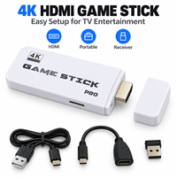 Console de jeu portable M15 4K avec plus de 40 000 jeux, manette sans fil 2,4 GHz, prend en charge les systèmes rétro (PS1)