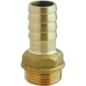 CONNECTEUR DE SUPPORT EN CAOUTCHOUC DE TYPE «ROMA» EN LAITON-1/2X18 Haute Pression PN16 Techniques de forgeage Surface lisse Tête en plastique BSPT/BSP/BSPP - Product Image 2