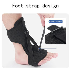 Kaus kaki kompresi pergelangan kaki, penjepit Orthosis Varus Orthosis Plantar Fascia, rehabiliasi, sandaran kaki tetap - Product Image 3