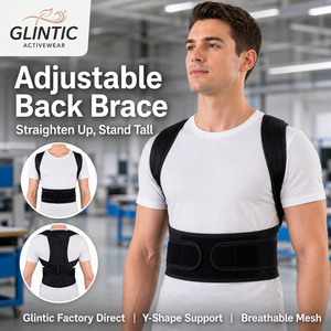 <span class=keywords><strong>Correcteur</strong></span> de posture réglable pour femmes et hommes, ceinture de soutien lombaire respirante, attelle de clavicule et de colonne vertébrale, soulagement des douleurs dorsales - Product Image 1