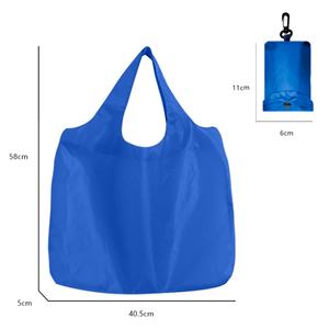 Bolsas de Compras de Nailon Ecológicas Personalizadas, Resistentes al Agua, con Cierre de Cinta Larga, Lavables a Máquina, Reutilizables Estándar - Product Image 3