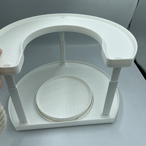 Organisateur à épices pour armoire à 2 niveaux, organisateur à épices paresseux, Double Spinner sur le fond, étagère à épices pour la cuisine, organisateur de garde-manger - Product Image 5