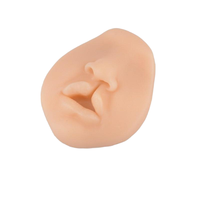 Modèle d'enseignement médical: Modèle unilatéral de lèvre fendue de silicone pour la formation chirurgicale de suture
