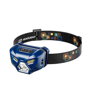 High Power Base Rechargeable 3 Watt Mini <b>Motion</b> <b>Sensor</b> <b>LED</b> Headlamp with Outdoor Camping & Hiking <b>Light</b> - Product Image 3