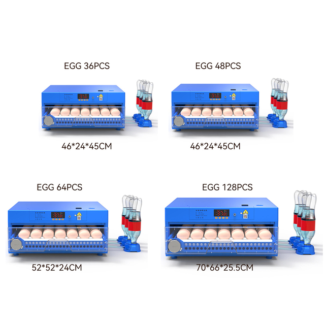 Good Price Incubator Automatic Chicken 36Eggs/48Eggs/64Eggs/128Eggs Capacity Incubator for Duck Egg