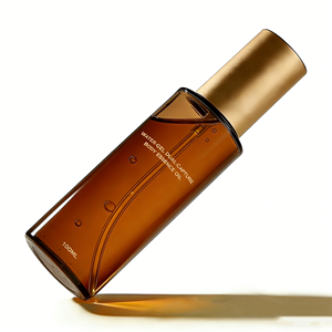 Olio da Massaggio Corpo 100ml con Olio di Jojoba Biologico Pressato a Freddo, Estratto di Erbe e Collagene, Leggero con Olio d'Oliva - Product Image 5