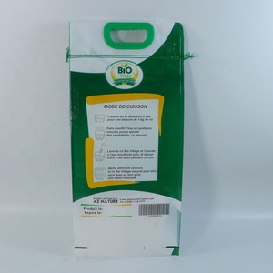 Togo Bopp sacchetto di riso laminato 5kg con rivestimento in PE 1kg 5kg 10kg pp tessuto di <span class=keywords><strong>plastica</strong></span> riso sacchetto di imballaggio con manico in <span class=keywords><strong>plastica</strong></span> - Product Image 5