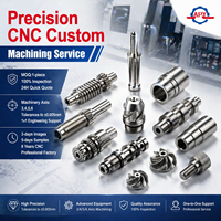 Ensemble d'usinage CNC professionnel, pièces tournées en acier inoxydable et en aluminium avec services de fraisage de précision pour équipements industriels