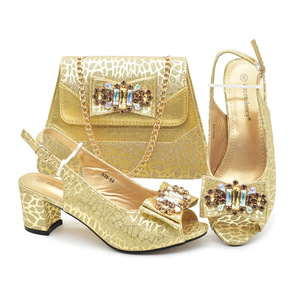 Women's Square <b>Heel</b> Flat Bridal Shoes Rhinestone Bag Set Genuine Leather Open Toe Slip-On Convertible Straps Summer Lightweight - Product Image 3