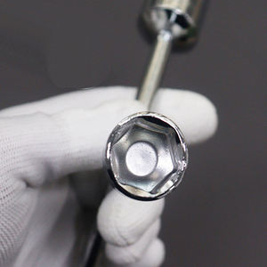 Khc Y-Type ประแจหกเหลี่ยมปลายคู่หัวเหล็กคาร์บอนสามง่ามเกรดอุตสาหกรรมอเนกประสงค์1ปีสั้น - Product Image 5