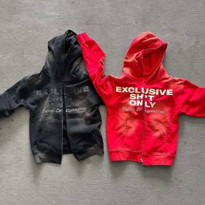 Conjunto de Sudadera con Capucha y Pantalones Cortos de Alta Calidad con Logotipo Personalizado, Ropa Deportiva Urbana, Impresión Serigráfica, Estilo Vintage para Hombre - Product Image 4