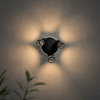 Spot LED de plafond moderne à 3 têtes, double source lumineuse, rail GU10, rotation à 360 degrés pour cuisine