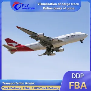 Tariffe di spedizione internazionali del fornitore di trasporto aereo DDP trasporto aereo porta a porta nel regno unito e DE