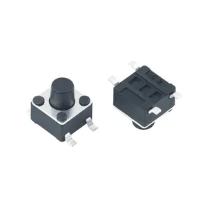 4.5*4.5mm 4 pin SMD high quality tact switch 6*6mm micro tactile switch push botton switch