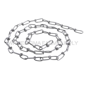 Soldaduras SS de cadena de acero inoxidable de eslabón corto pulido brillante soldado liso para equipos de cría de animales - Product Image 3