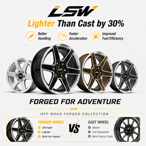 ล้อแม็กซ์ LSR671 ขนาด 17 18 20 นิ้ว 6x139.7 5x150 สำหรับรถออฟโรด สีดำขัดเงา แต่งขอบสีแดง สำหรับ Chevrolet Silverado GMC Sierra 1500 - Product Image 5