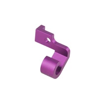 Pièces de machine-outil CNC personnalisées, pièces de moto, support de tuyau de frein en aluminium pour CYGNUS 125