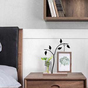 NEW Decorative Hanging Picture Frames <b>Wall</b> Photo Frame Vertical Metal Stand <b>Desk</b> With Bud Vase - Product Image 6