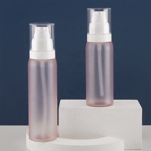 100ml 120ml di plastica cosmetica bianca flaconi <span class=keywords><strong>Spray</strong></span> Toner rosa trasparente e smerigliato confezione per animali domestici - Product Image 4