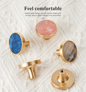 Wholesale Zinc Alloy Single-Hole Door Drawer Handle Creative Simple Personality Shell for Kitchen Wardrobe Use Cheap Exterior - Product Image 4