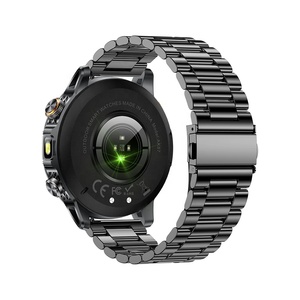 AK87 Steel Strap <b>Smart</b> Watch for Men 2025 1.7" Big Screen Fitness Tracker with BT Call Flashlight IP68 Outdoor Sports Watch - Product Image 4