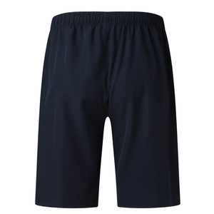 กางเกงขาสั้นลำลองผู้ชาย เอวกลาง ทรงฟิตเนส เป็นมิตรกับสิ่งแวดล้อม ผ้าฝ้าย 100% ระบายอากาศ แห้งเร็ว เอวยางยืด สีพื้น ผ้าฟลีซ - Product Image 3