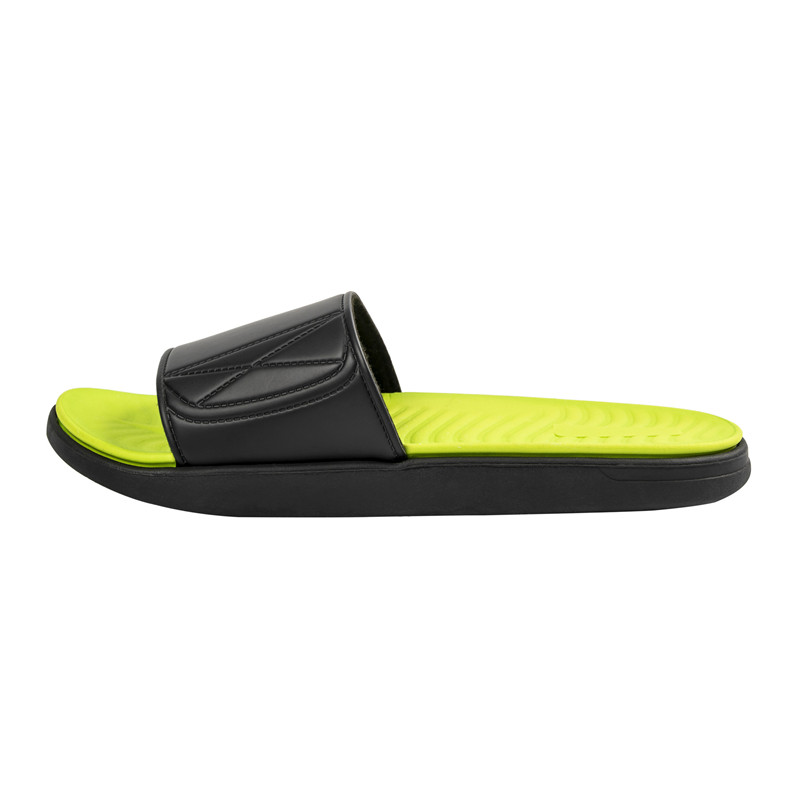 Custom Logo Double Hardness Summer Flat Lettered Sandals Slippers Men