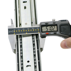 Glissières <span class=keywords><strong>à</strong></span> roulement <span class=keywords><strong>à</strong></span> billes autobloquantes robustes HVPAL Rail de glissière de tiroir de boîte <span class=keywords><strong>à</strong></span> outils en acier laminé <span class=keywords><strong>à</strong></span> froid <span class=keywords><strong>pour</strong></span> <span class=keywords><strong>plateau</strong></span> industriel - Product Image 1