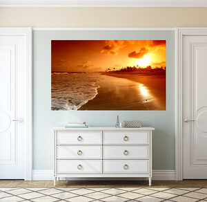 Tableaux et impressions sur toile Panorama Coucher de soleil Ciel Côte Naturelle Océan <span class=keywords><strong>Mer</strong></span> <span class=keywords><strong>Plage</strong></span> <span class=keywords><strong>Paysage</strong></span> pour Salon - Product Image 3